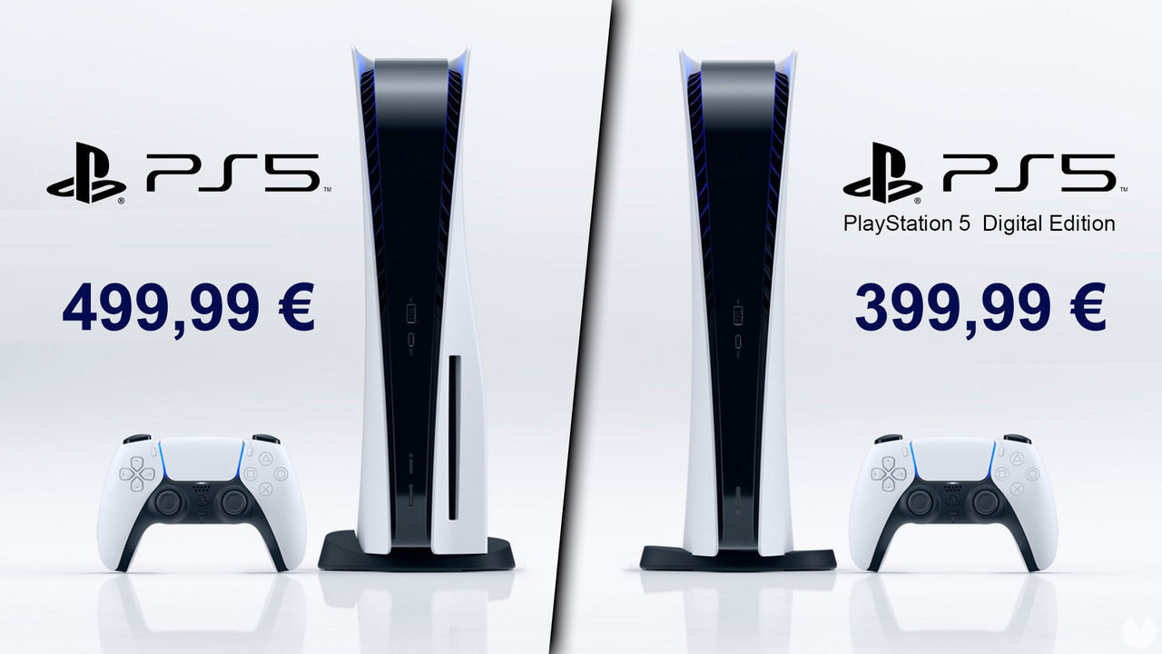 PS5 Saldrá en España el 19 noviembre 399 euros (digital) y 499 (con - Vandal
