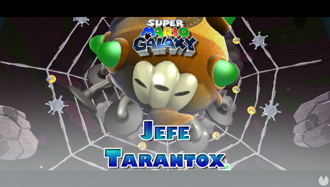 Tarantox en Super Mario Galaxy: Cmo derrotarla? - Super Mario 3D All-Stars