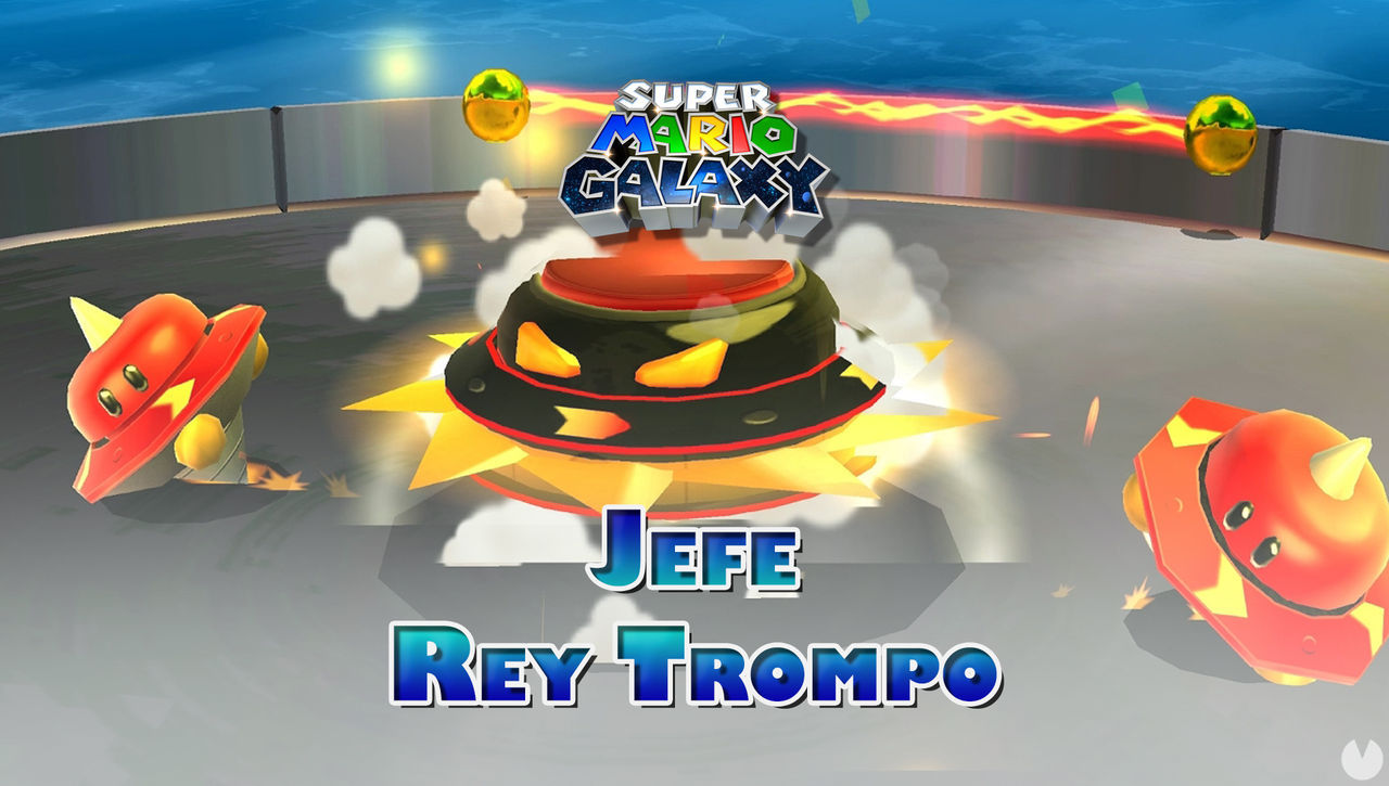 Rey Trompo en Super Mario Galaxy: Cmo derrotarlo? - Super Mario 3D All-Stars
