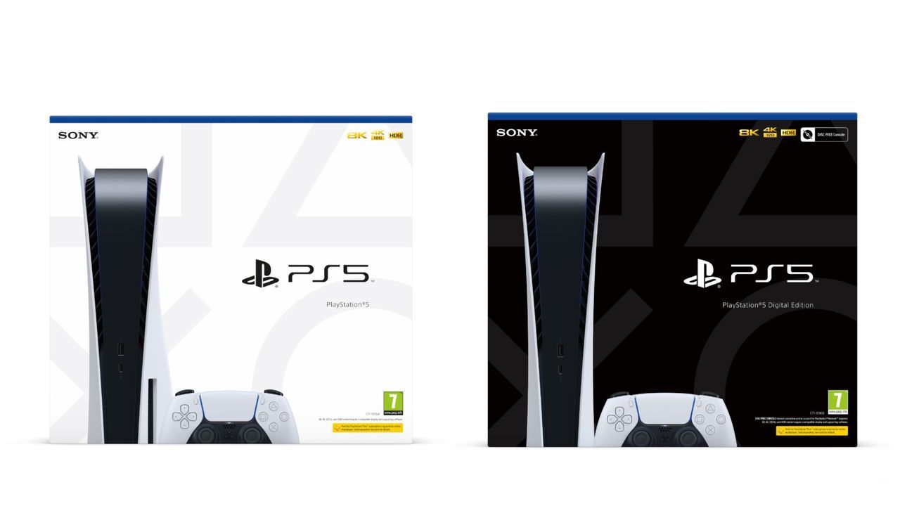 Así serán la cajas de los juegos de PlayStation 5
