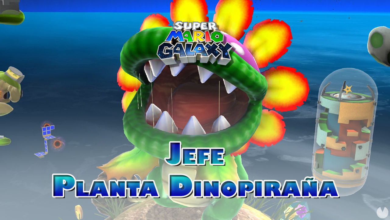 Planta Dinopiraa en Super Mario Galaxy: Cmo derrotarla? - Super Mario 3D All-Stars