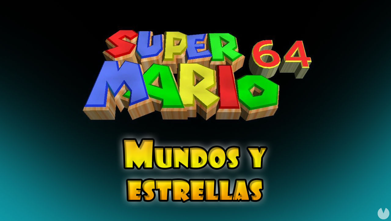 Super Mario 64: Todos los mundos al 100% y estrellas - Super Mario 3D All-Stars