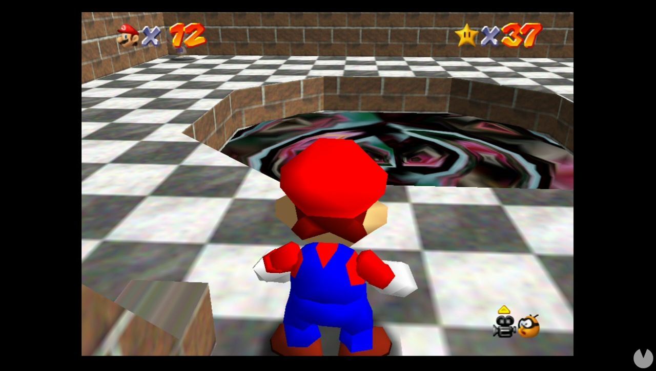 Mundo 6: Hazy Mazy Cave en Mario 64 -  estrellas y 100% - Super Mario 3D All-Stars