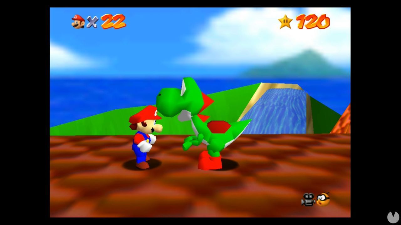 Cmo encontrar a Yoshi en Super Mario 64 - Super Mario 3D All-Stars