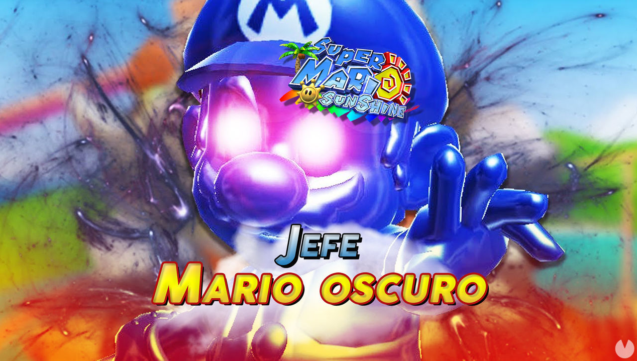 Mario oscuro en Super Mario Sunshine: Cmo derrotarlo? - Super Mario 3D All-Stars