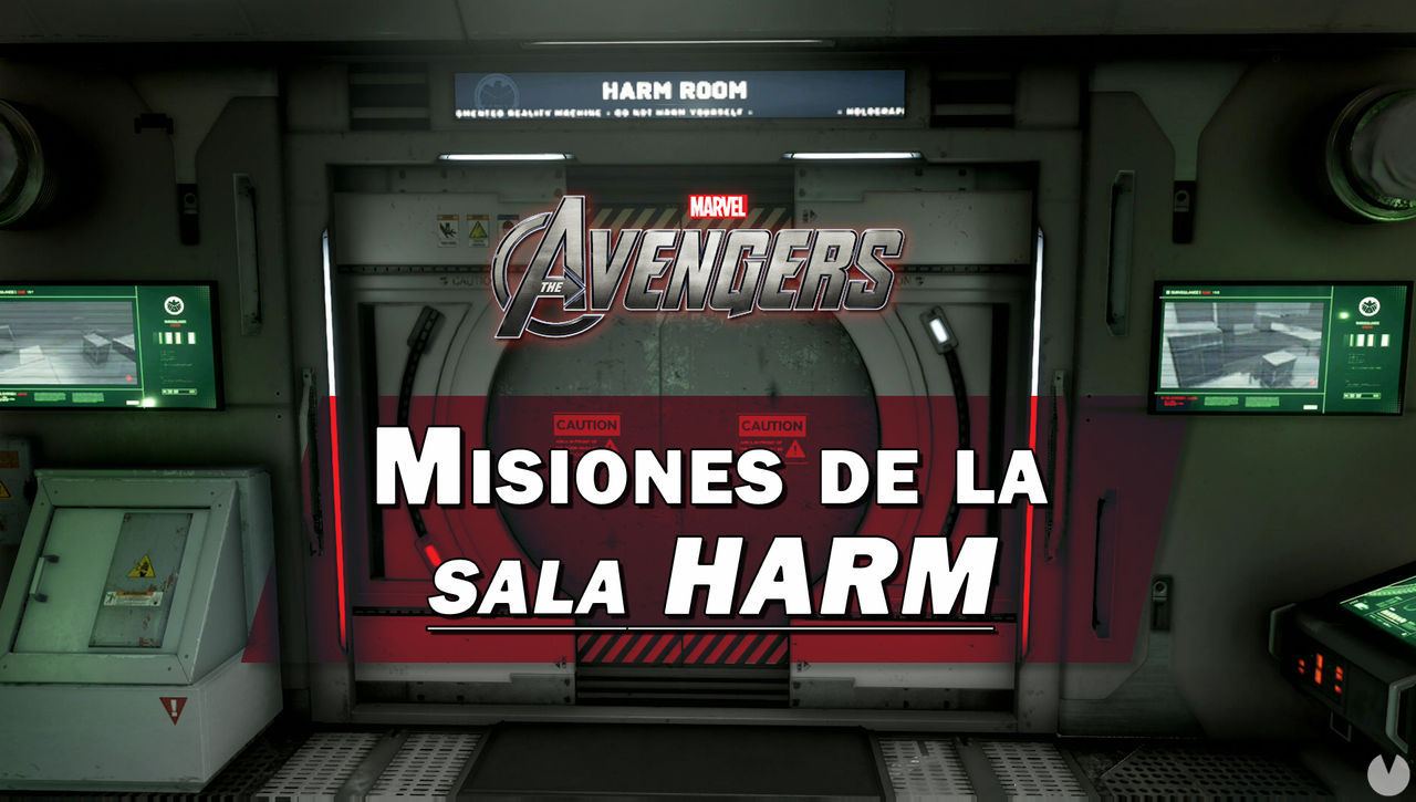 TODAS las misiones de la sala HARM en Marvel's Avengers y recompensas - Marvel's Avengers