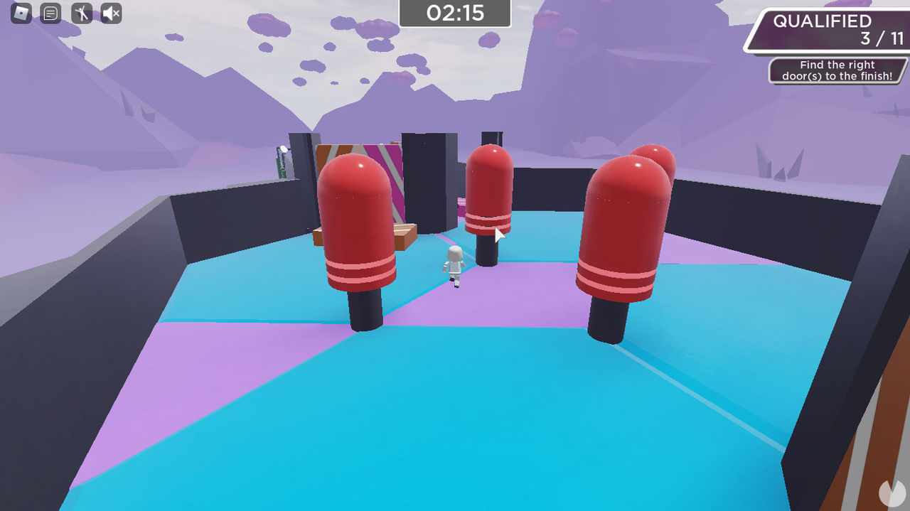 Screenshot of Ragdoll Royale on Roblox.