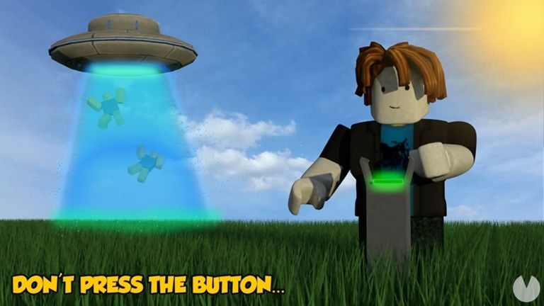 Screenshot of Don't Press The Button 4 on Roblox.