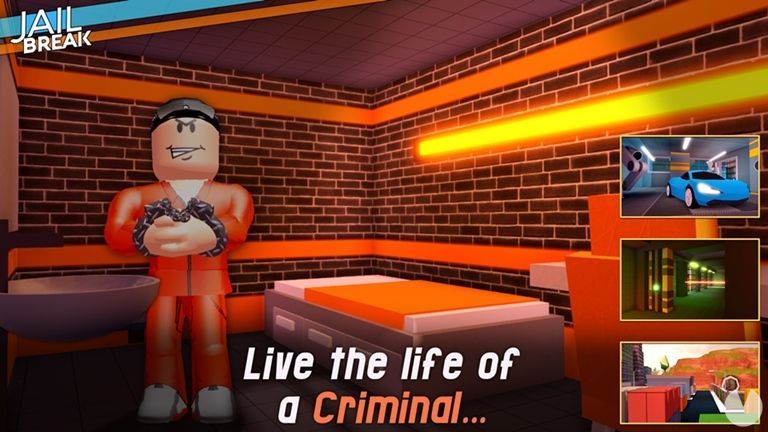Screenshot of Jailbreak on Roblox.