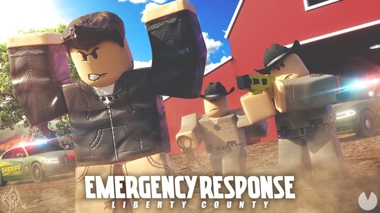 Screenshot of Emergency Response: Liberty County on Roblox.