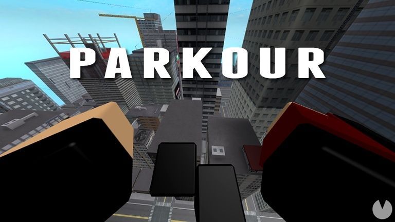 Screenshot of Parkour Legacy on Roblox.
