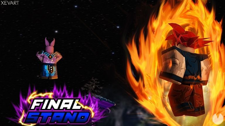 Screenshot of Dragon Ball Z Final Stand on Roblox.