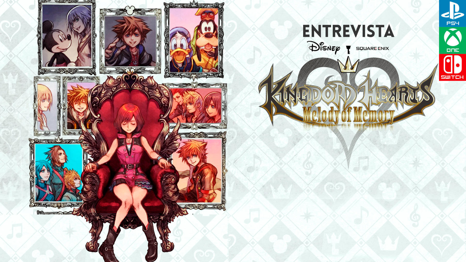 Entrevista Kingdom Hearts: Melody of Memory