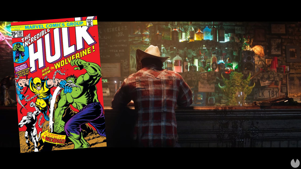 Referencia a Hulk 181 en el tráiler de Marvel's Wolverine.