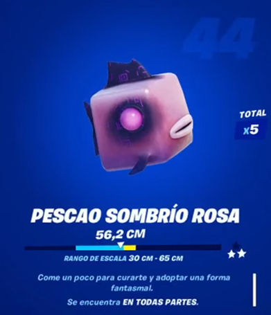 Fortnite - Pescao sombrío rosa: datos y ubicación