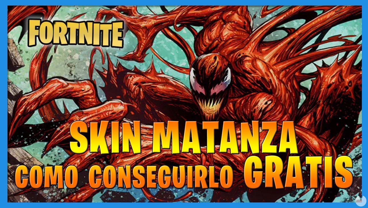 Fortnite T8: Cmo conseguir el skin Matanza (Spider-Man) GRATIS - Fortnite Battle Royale