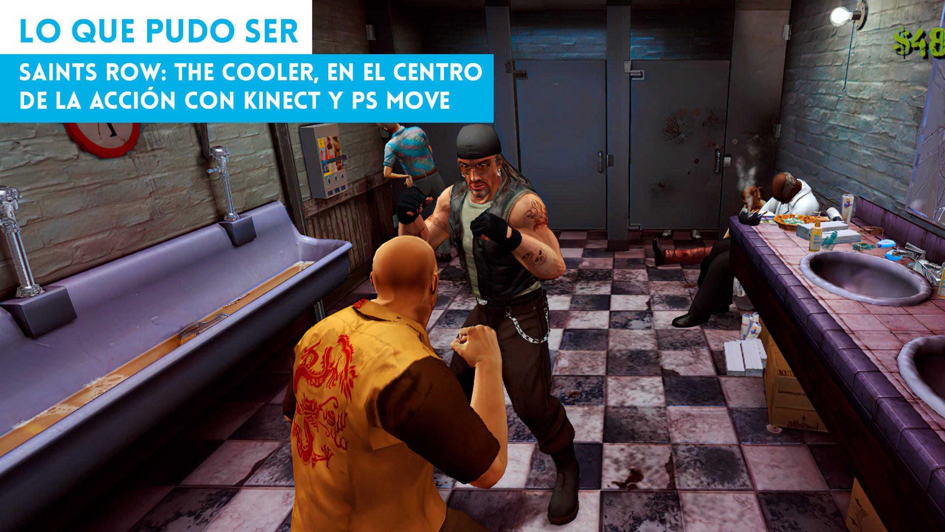 Saints Row: The Cooler, en el centro de la accin con Kinect y PS Move
