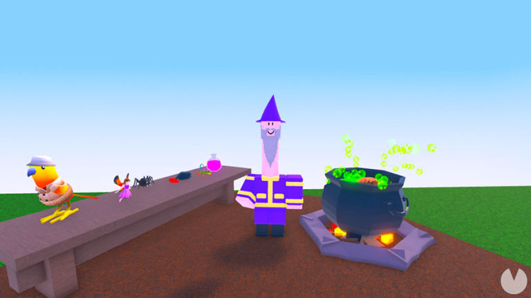 Screenshot of Wacky Wizards on Roblox.