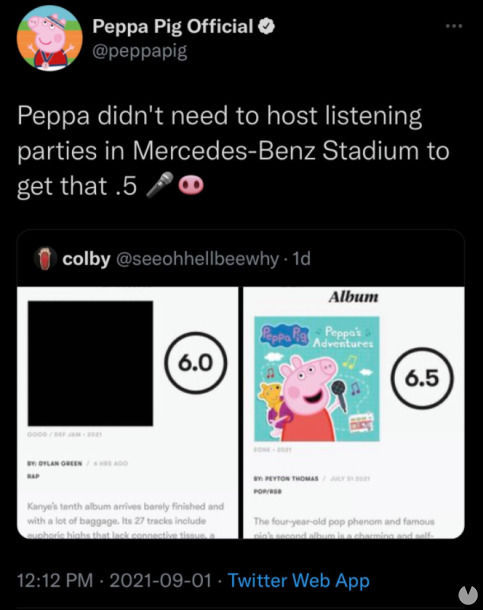 Peppa Pig Kanye West