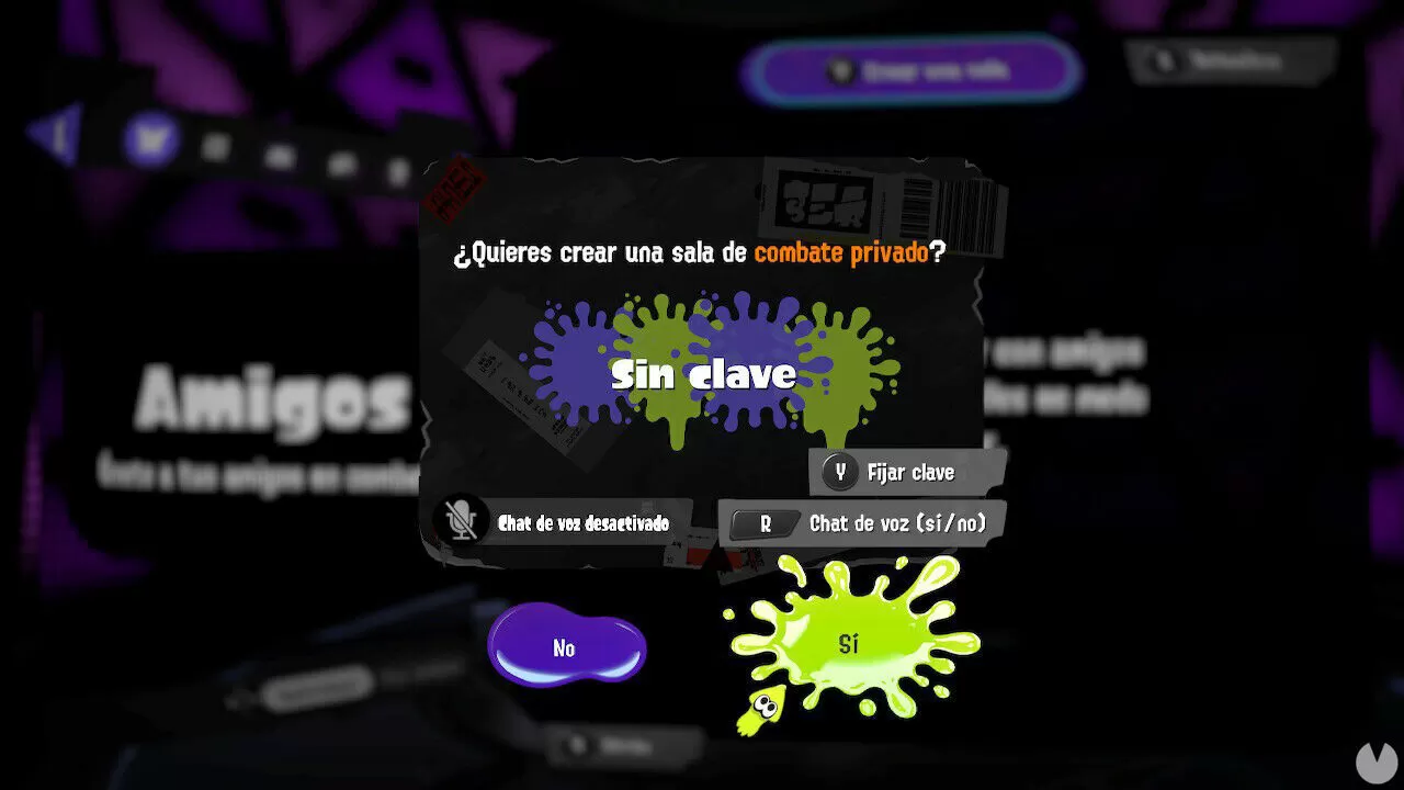 Splatoon 3: cómo jugar con amigos en local, online y privado