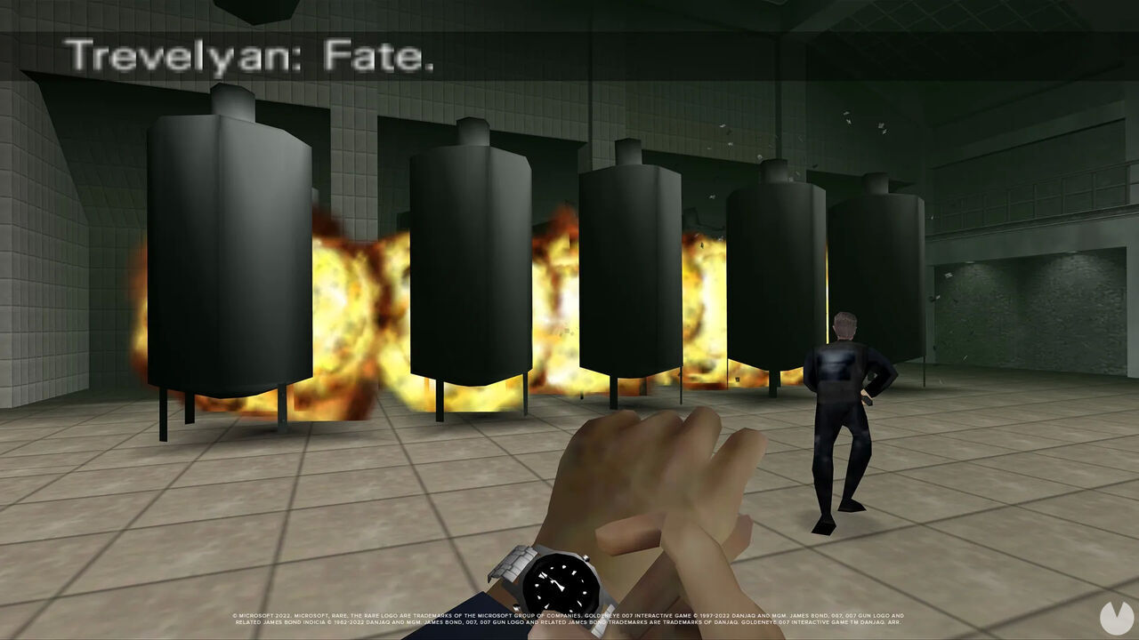 Captura de GoldenEye 007 en Xbox.