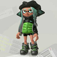 Splatoon 3 Apariencia de las recompensas del amiibo Tina