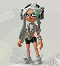 Splatoon 3 Apariencia de las recompensas del amiibo Marina