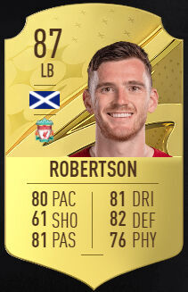 FIFA 23 - Los mejores jugadores de la Premier League Andrew Robertson