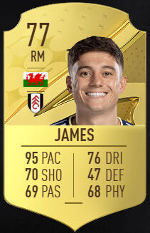 FIFA 23 - Los jugadores más rápidos Daniel James