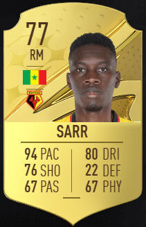 FIFA 23 - Los jugadores más rápidos Ismaïla Sarr