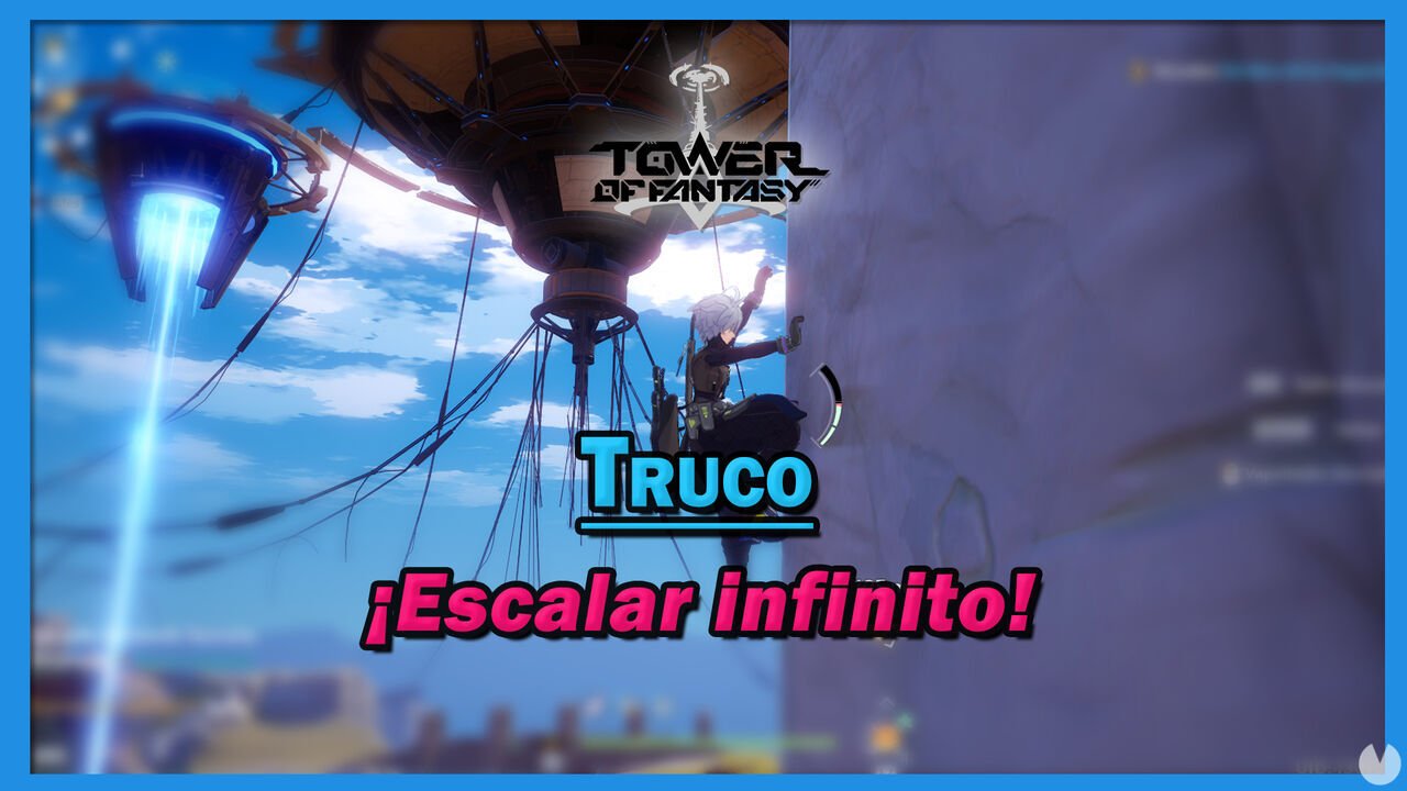 Tower of Fantasy: Cmo hacer el truco de escalar sin perder resistencia - Tower of Fantasy