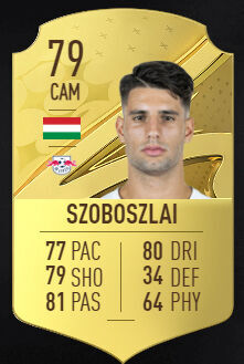 FIFA 23 - Los mejores jugadores jóvenes Sub-21 Dominik Szoboszlai