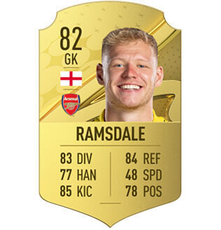 FIFA 23 - Los jugadores que más han mejorado Aaron Ramsdale