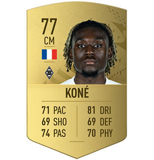 FIFA 23 - Los jugadores que más han mejorado Kouadio Manu Koné