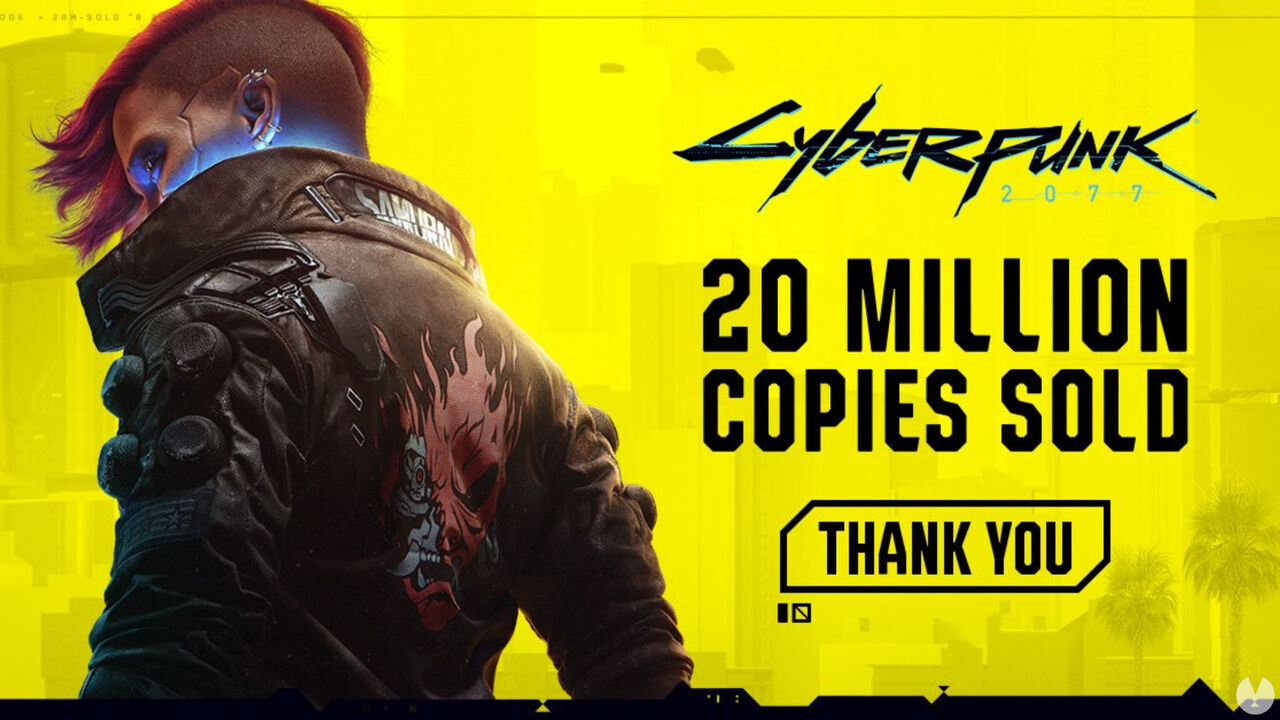 Cyberpunk 2077 ya ha vendido más de 20 millones de copias en todo el mundo. Noticias en tiempo real