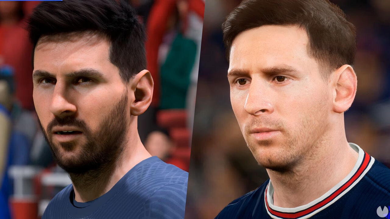 FIFA 23 vs eFootball 2023: Comparan los gráficos de los dos juegos de fútbol