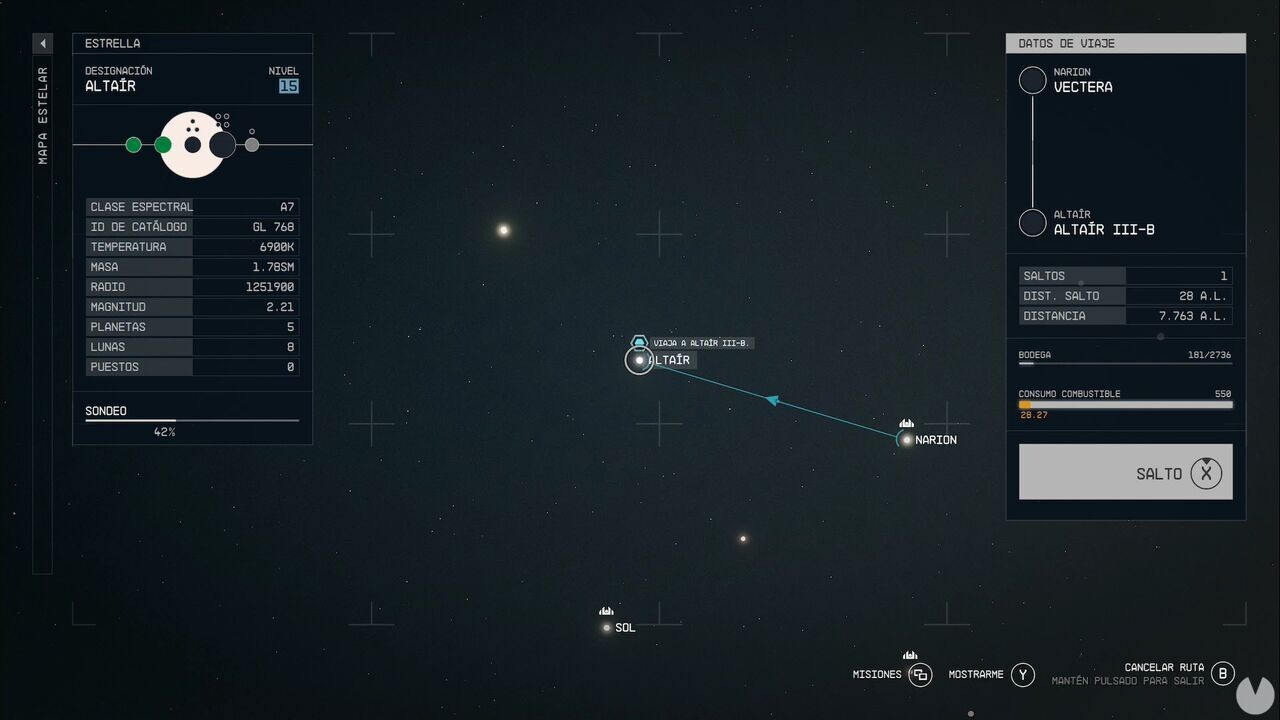 Vectera Map Regreso a Vectera en Starfield al 100%