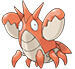 Corphish en Pokédex Noroteo