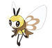 Ribombee en Pokédex Noroteo