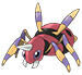 Ariados en Pokédex Noroteo