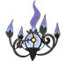 Chandelure en Pokédex Noroteo