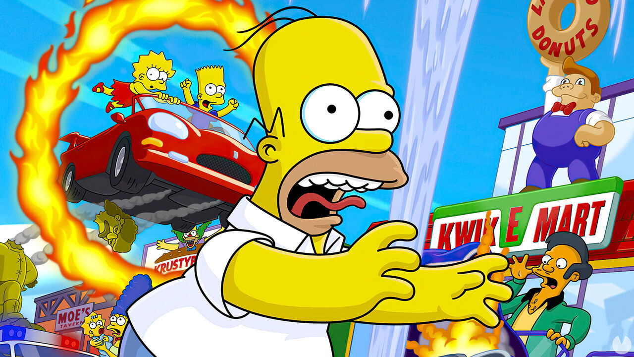 The Simpsons: Hit & Run, el mejor juego de Los Simpsons, cumple 20 años. Noticias en tiempo real
