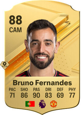 EA Sports FC 24 - Los mejores jugadores Premier League Bruno Fernandes