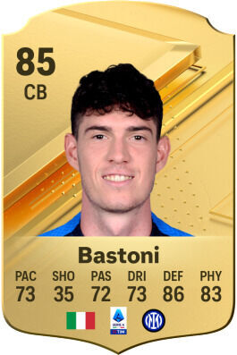 EA Sports FC 24 - Los mejores defensas Alessandro Bastoni