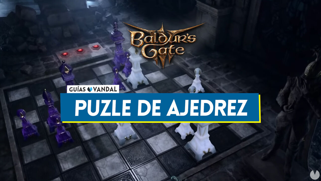 Baldur's Gate 3: Cmo resolver el puzle de ajedrez de la Sala de Estrategia - Baldur's Gate 3