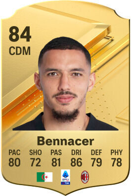 EA Sports FC 24 - Los mejores jugadores Serie A Ismaël Bennacer