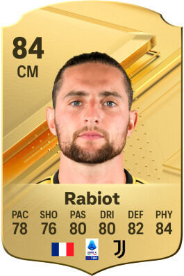 EA Sports FC 24 - Los mejores jugadores Serie A Adrien Rabiot