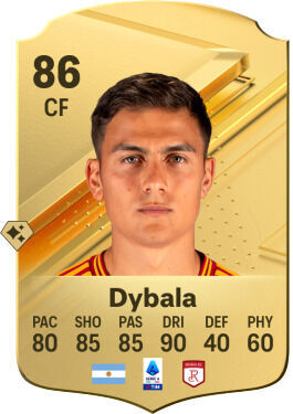 EA Sports FC 24 - Los mejores jugadores regateadores Paulo Dybala