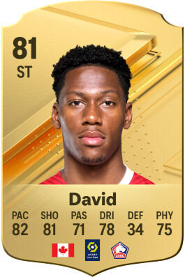 EA Sports FC 24 - Los mejores jugadores Ligue 1 Jonathan David