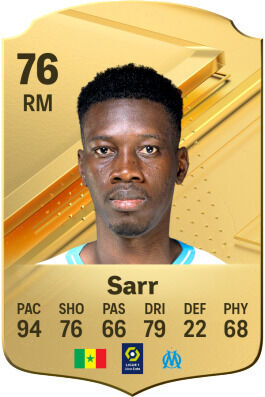 EA Sports FC 24 - Los jugadores más rápidos Ismaïla Sarr